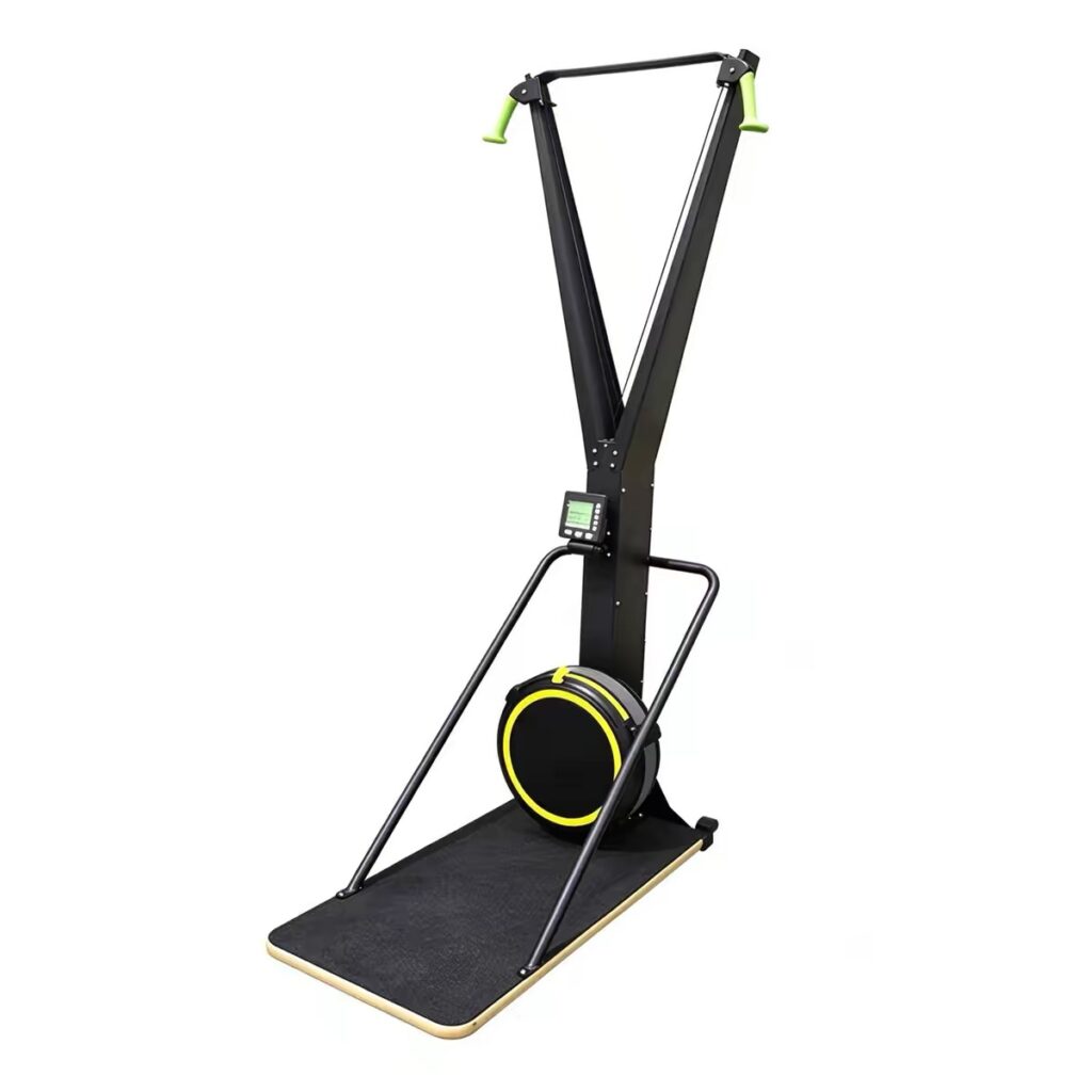 FOUX  FITNESS Magnetoresistive air resistance ski machine, commercial gym, personal training, indoor and home use, aerobic Hyrox equipment exercise
