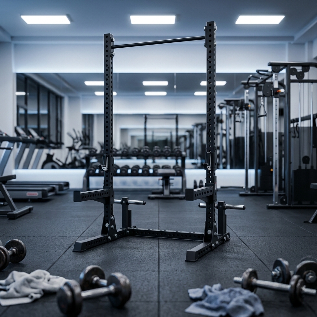 Simple Frame Squat Rack | Making Fitness Simpler · Stable & Expandable